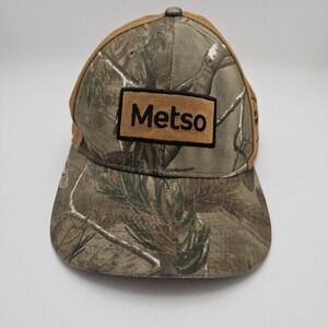 K-Products Camo Canvas Hat‎ Metso Academy Brown Realtree Style Workwear Cap...